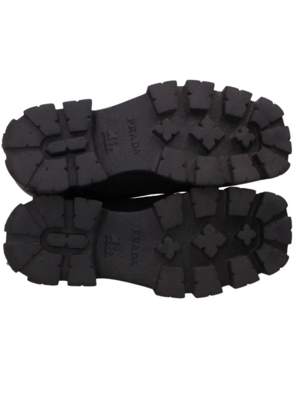 Prada Monolith Square Toe Derby Shoes